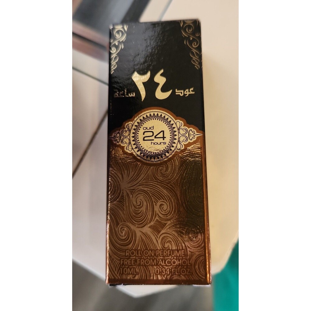 Ard Al Zaafaran Oud 24 Hours Concentrated Perfume Oil, 10ml roll-on fragrance